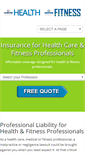 Mobile Screenshot of professionalliabilityinsurance.info